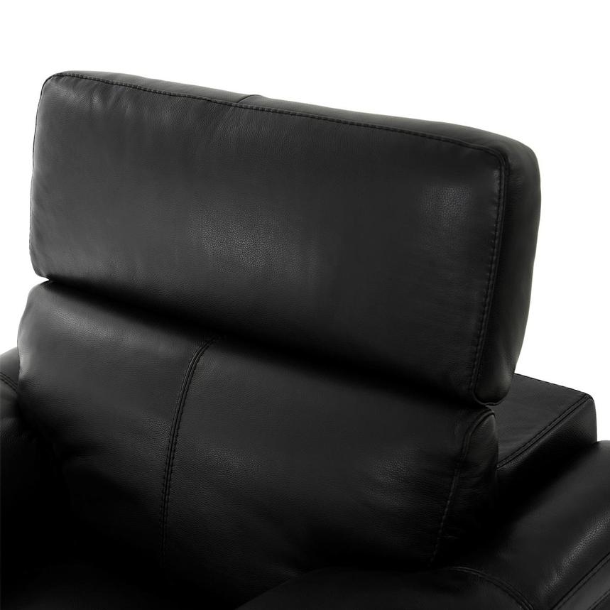 Charlie Black Leather Power Recliner alternate image, 6 of 12 images.