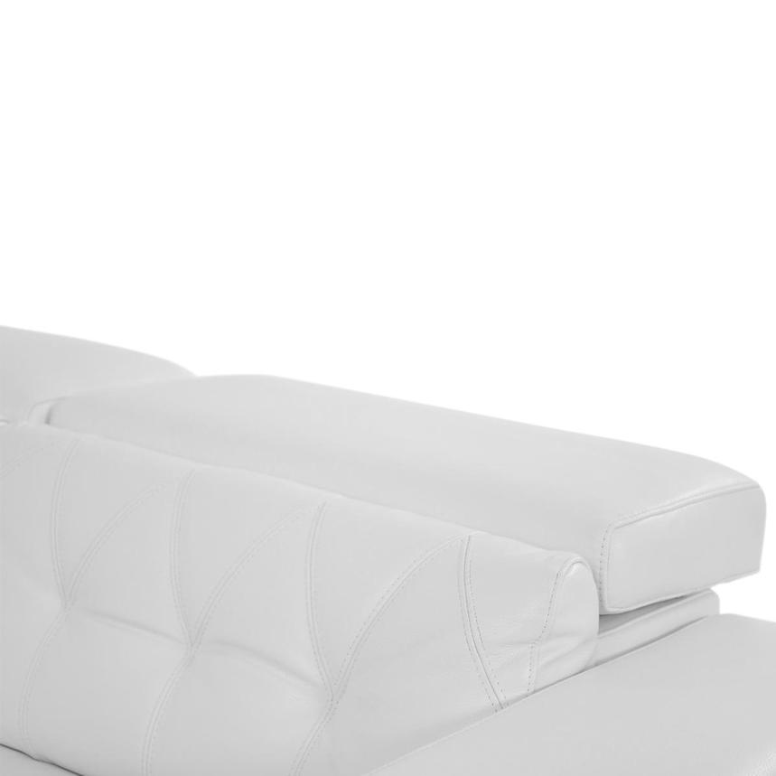 Anchi White Leather Power Reclining Sectional with 5PCS/3PWR  alternate image, 6 of 11 images.