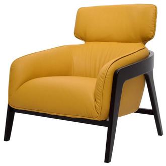 Irene Yellow Accent Chair