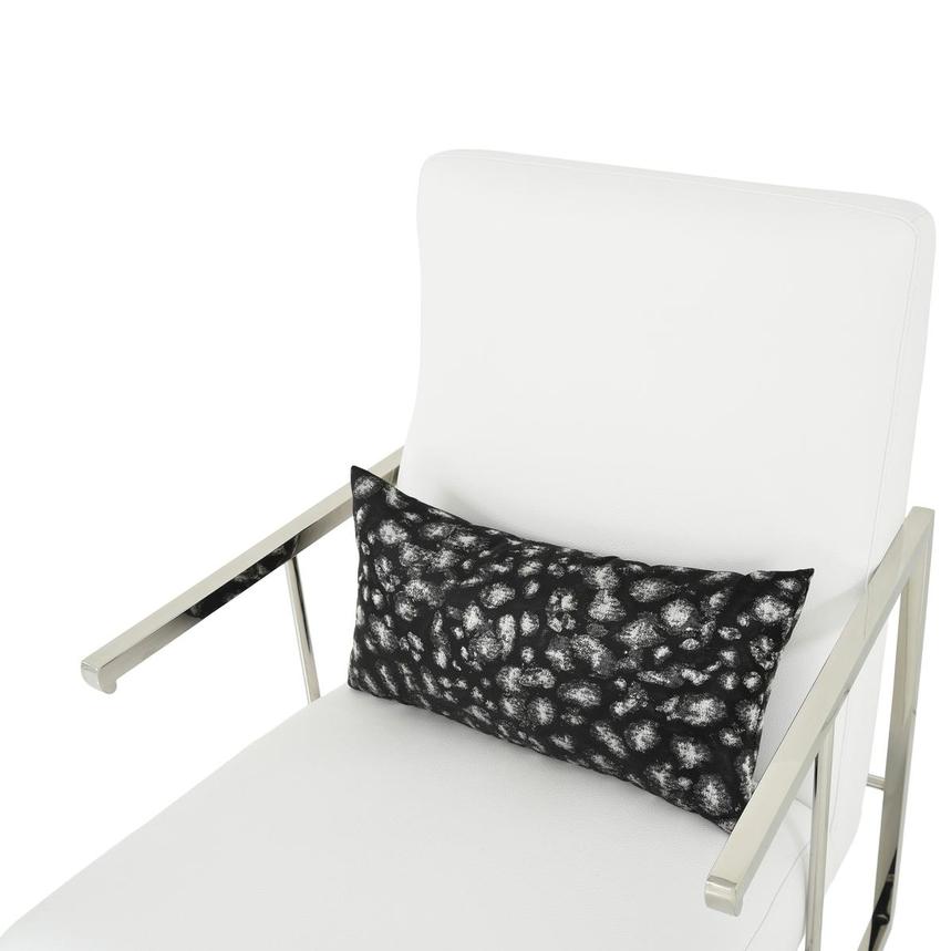 Baldo White Accent Chair alternate image, 6 of 9 images.
