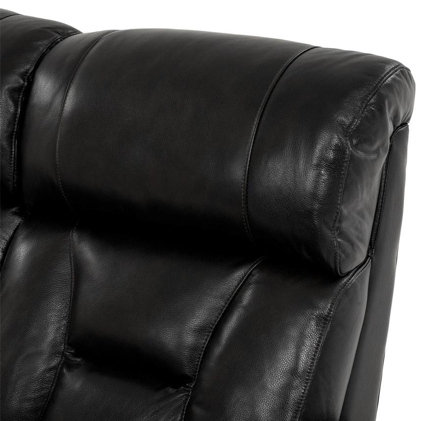 Gio Black Leather Power Reclining Sofa  alternate image, 6 of 18 images.