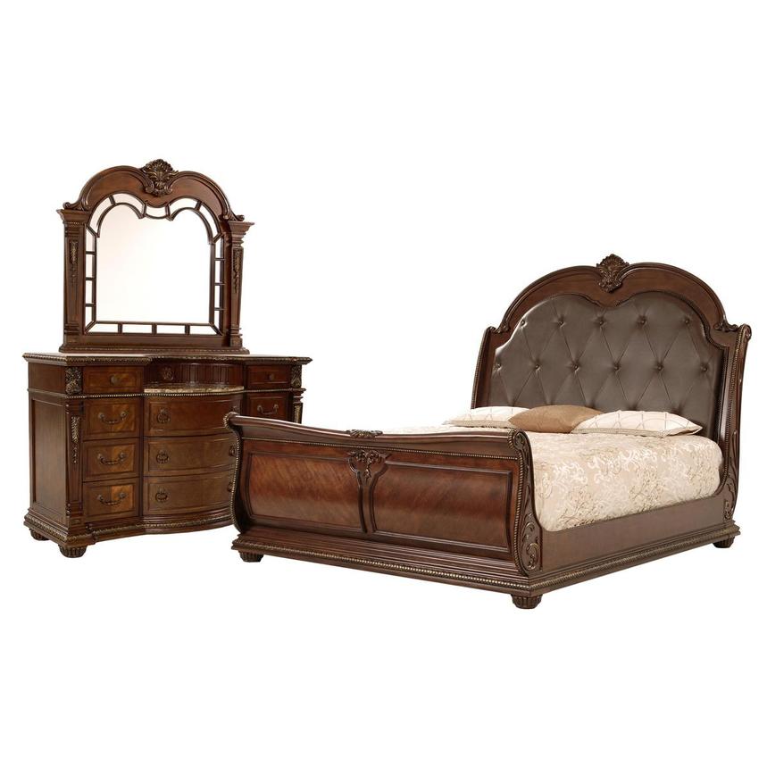 Coventry Tobacco 3-Piece Queen Bedroom Set main image, 1 of 6 images.