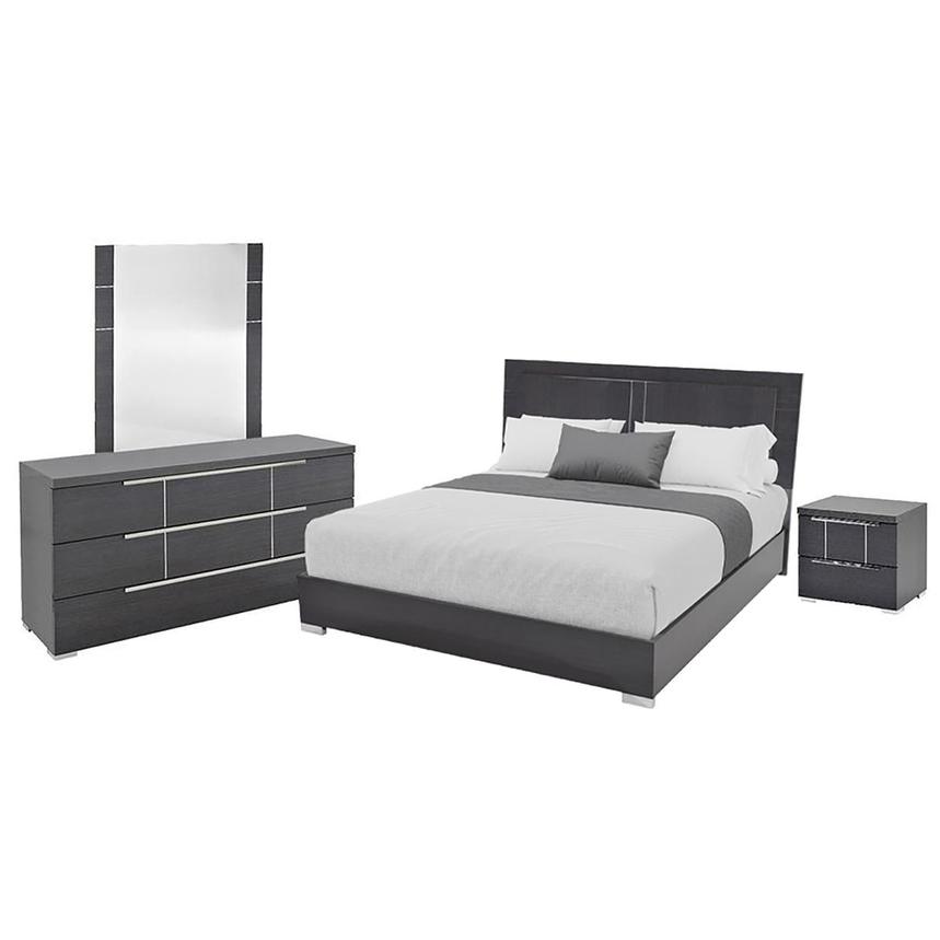 Valery 4-Piece King Bedroom Set  main image, 1 of 6 images.