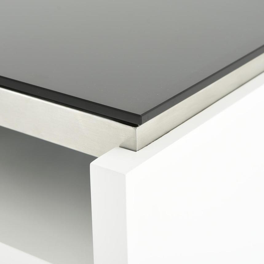Teire White Electric Fireplace alternate image, 4 of 12 images.