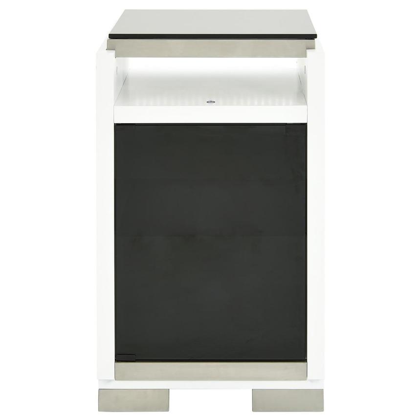 Teire White Left Cabinet main image, 1 of 7 images.