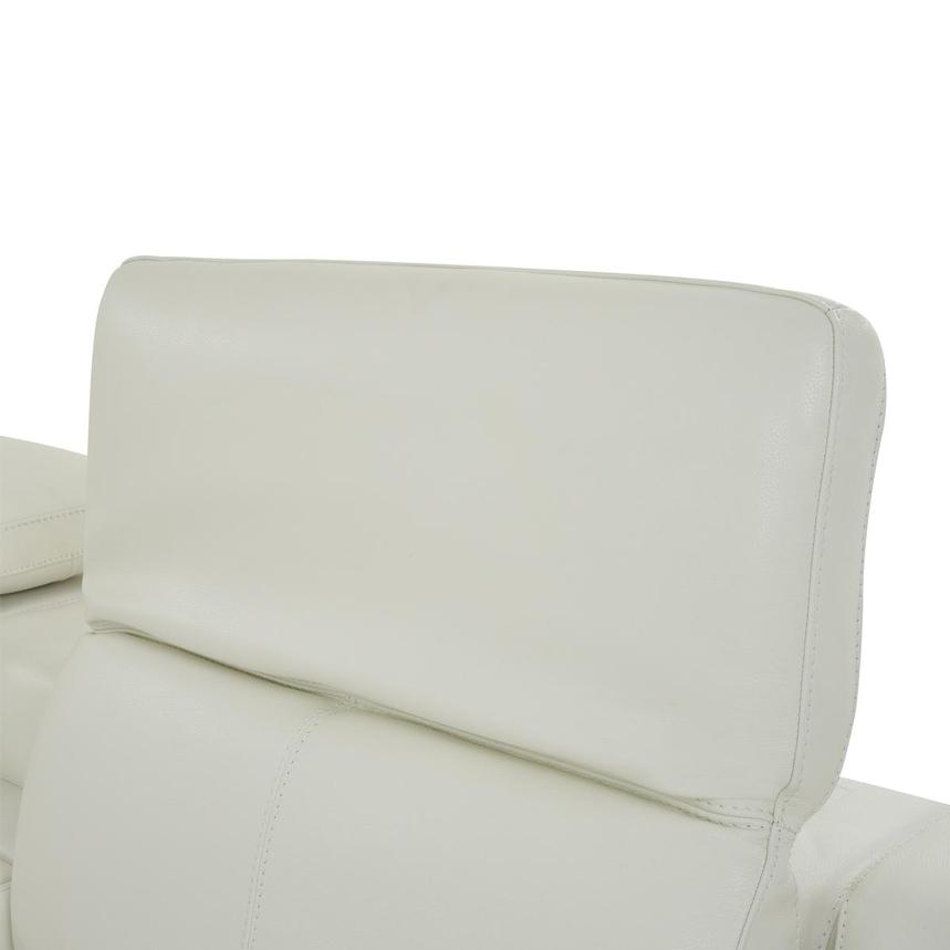 Davis 2.0 White Leather Power Reclining Sectional with 5PCS/2PWR  alternate image, 5 of 10 images.