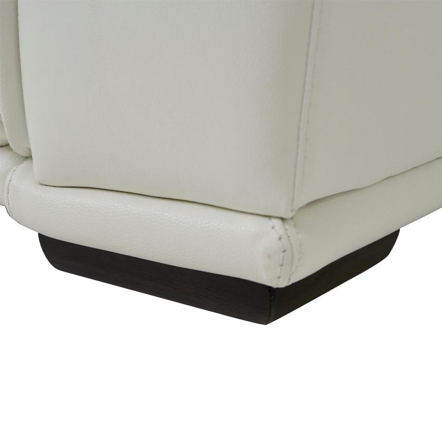 Davis 2.0 White Leather Power Reclining Sectional with 6PCS/2PWR  alternate image, 10 of 11 images.