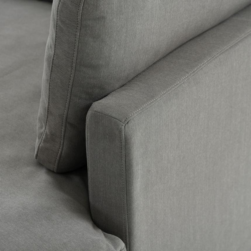 Neapolis Gray Corner Sofa w/Right Chaise  alternate image, 6 of 6 images.