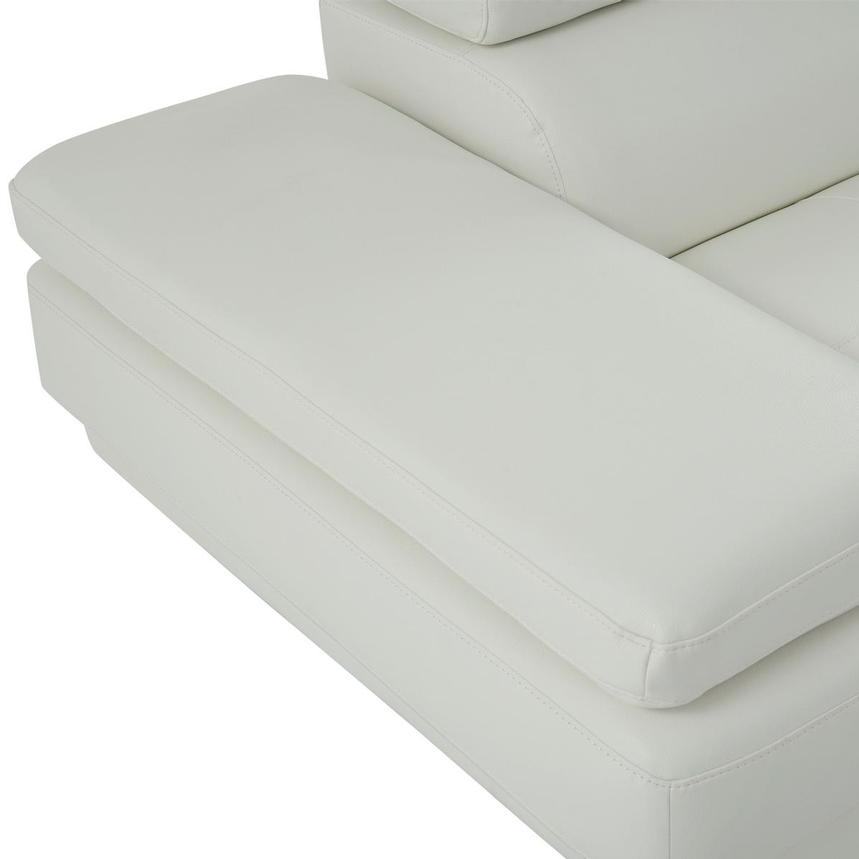 Tahoe White Corner Sofa w/Right Chaise  alternate image, 10 of 14 images.