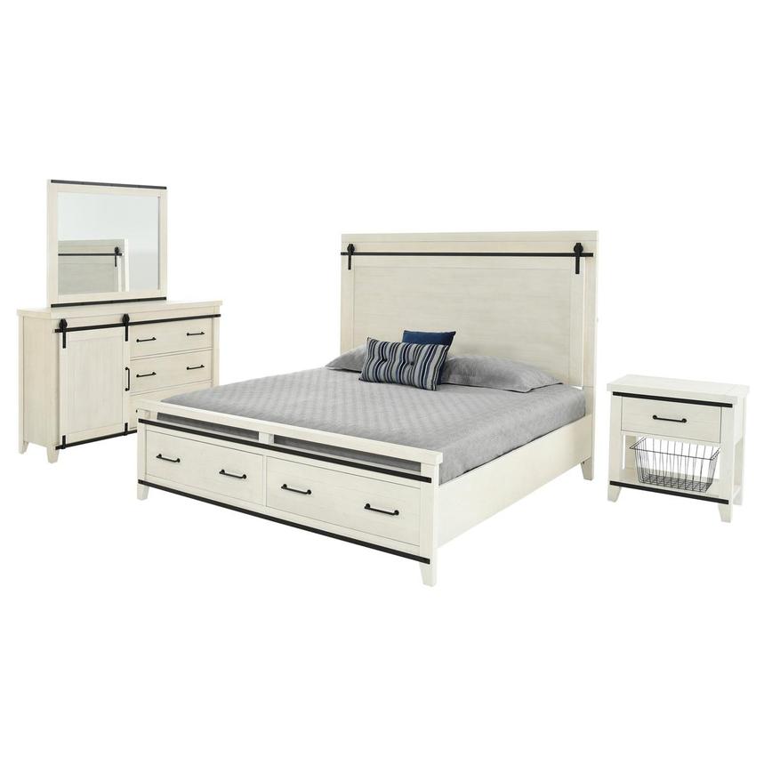 Markus 4-Piece Queen Bedroom Set main image, 1 of 5 images.