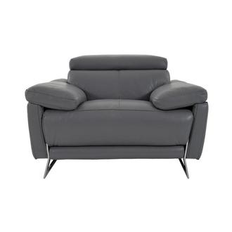 Gabrielle Gray Leather Power Recliner