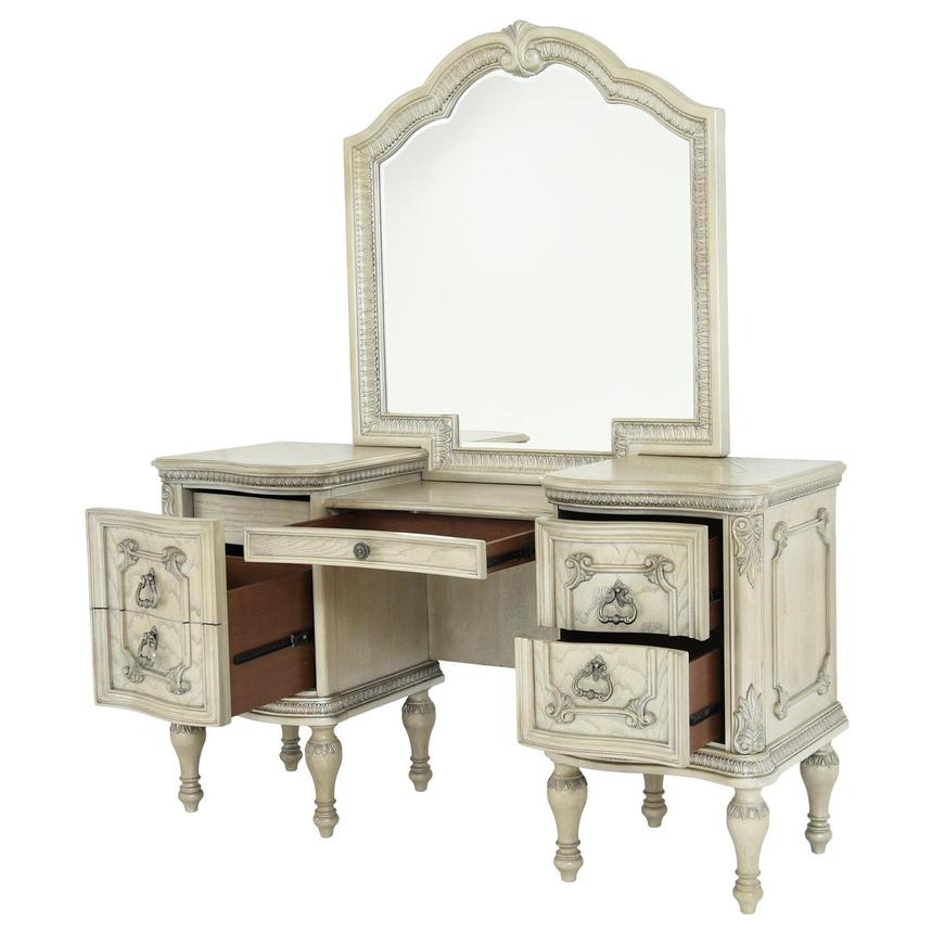 Granada Cream Vanity w/Bench  alternate image, 4 of 17 images.