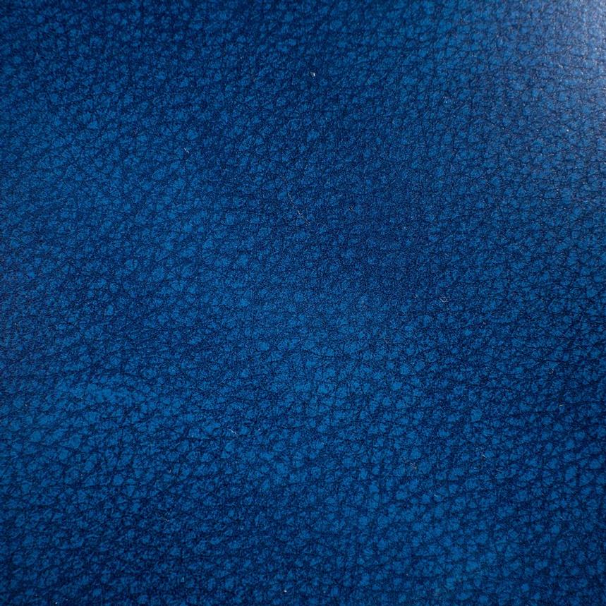 Aviator II Blue Leather Accent Chair  alternate image, 8 of 9 images.