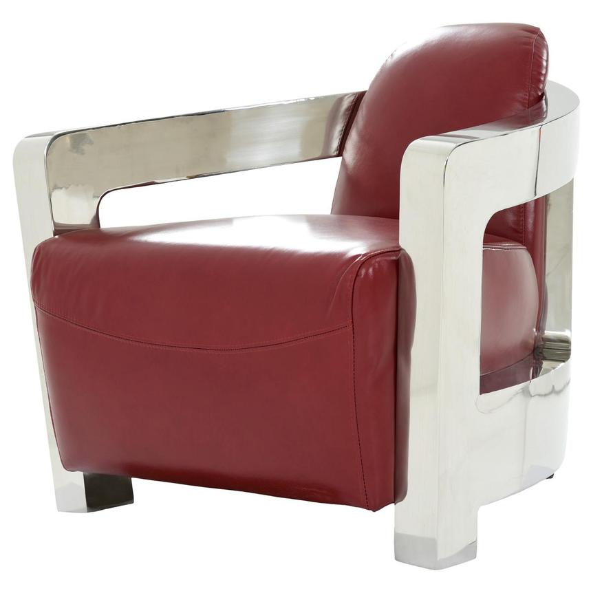Aviator II Red Accent Chair  main image, 1 of 8 images.