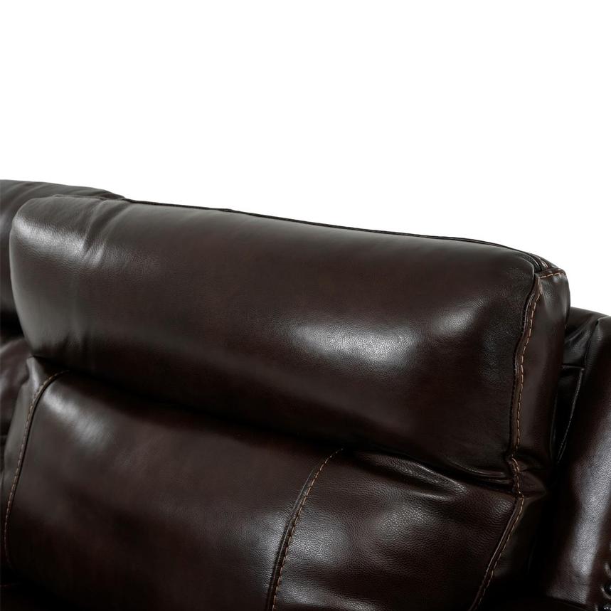 Billy Joe Leather Power Reclining Sectional with 5PCS/3PWR  alternate image, 6 of 10 images.