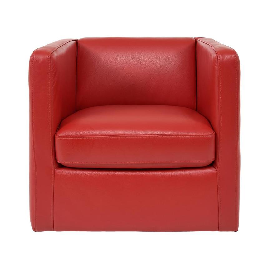 Cute Red Accent Chair  main image, 1 of 8 images.