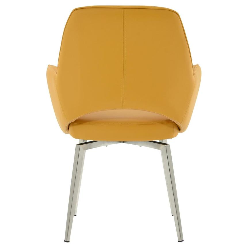 Finley Yellow Swivel Side Chair  alternate image, 4 of 6 images.