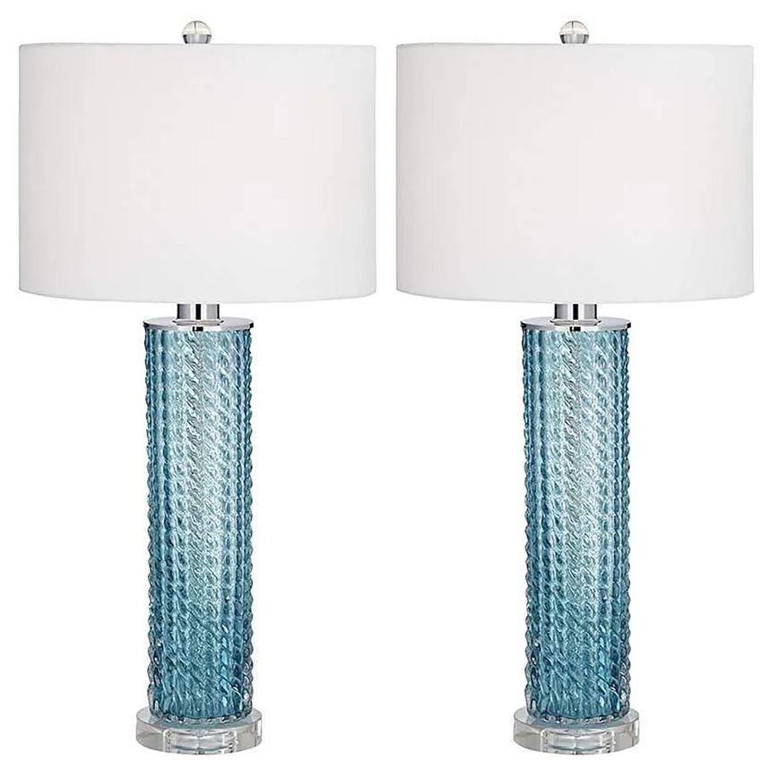 Alice Blue Set of 2 Table Lamps  main image, 1 of 4 images.