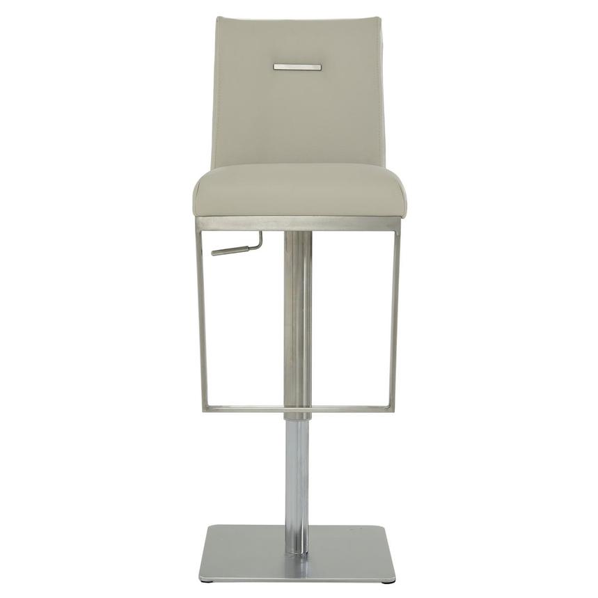 Laze Taupe Adjustable Stool  main image, 1 of 8 images.