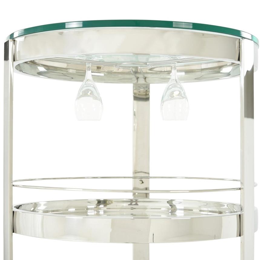 Eliza Wenge Bar Cabinet  alternate image, 6 of 9 images.
