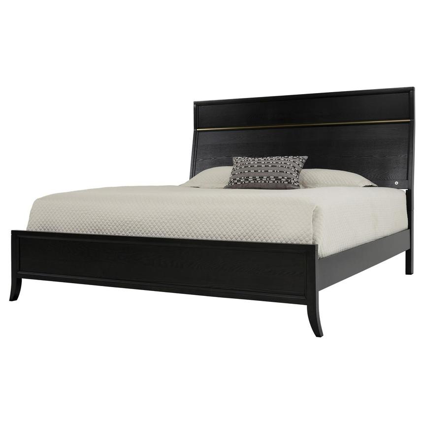 Zen King Panel Bed El Dorado Furniture