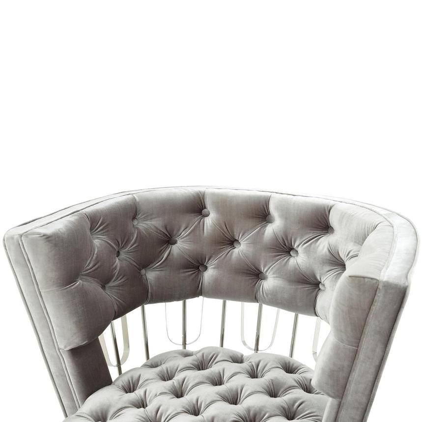 Brody Gray Accent Chair  alternate image, 5 of 9 images.