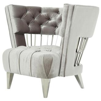 Brody Gray Accent Chair