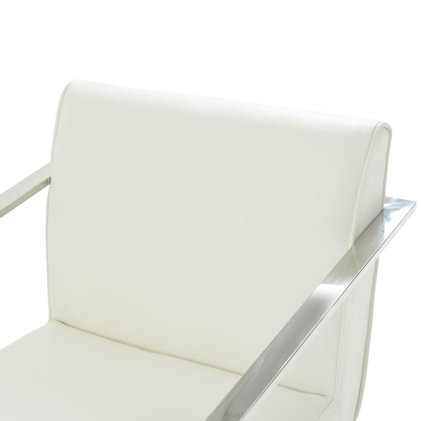 Fairmont White Accent Chair  alternate image, 5 of 6 images.