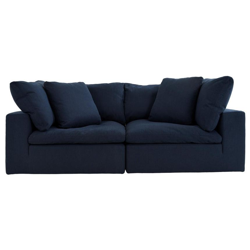 Nube Blue Sofa main image, 1 of 8 images.