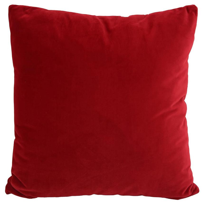 Okru II Red Accent Pillow main image, 1 of 3 images.