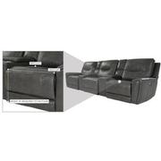 London Home Theater Leather Seating with 5PCS/3PWR  alternate image, 11 of 11 images.