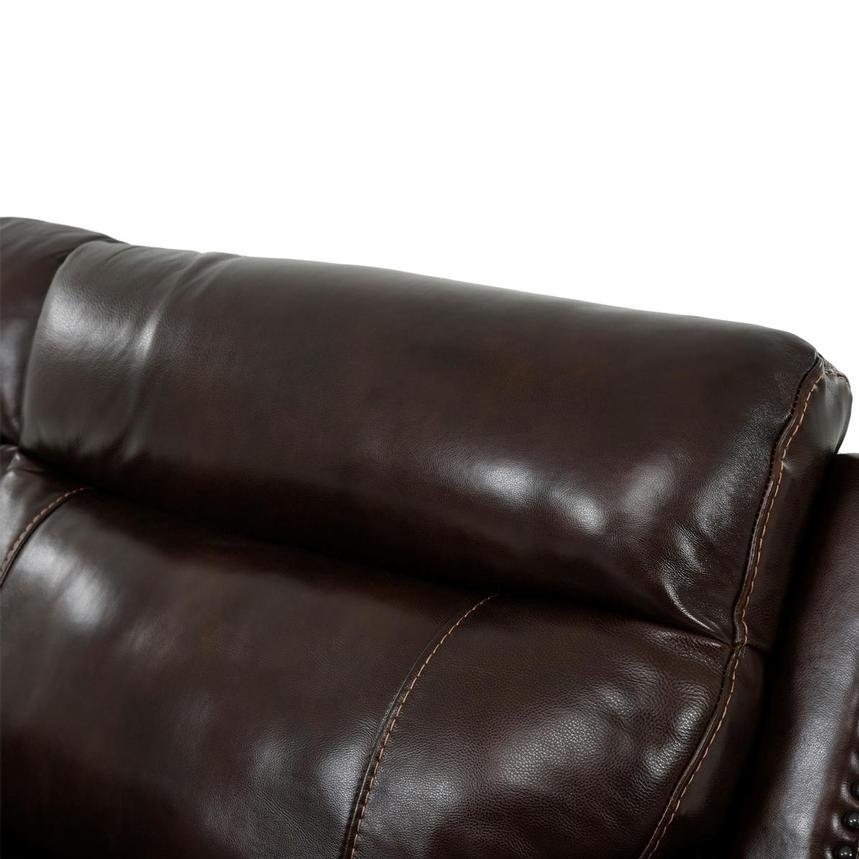 Billy Joe Leather Power Reclining Sectional with 5PCS/2PWR  alternate image, 6 of 9 images.