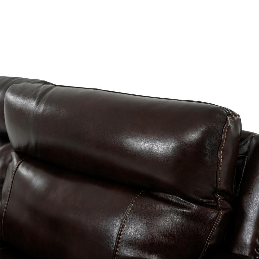 Billy Joe Leather Power Reclining Sectional with 6PCS/2PWR  alternate image, 5 of 11 images.