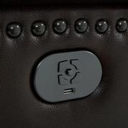 Billy Joe Leather Power Reclining Sectional with 6PCS/2PWR  alternate image, 11 of 11 images.