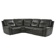 London Leather Power Reclining Sectional  main image, 1 of 9 images.