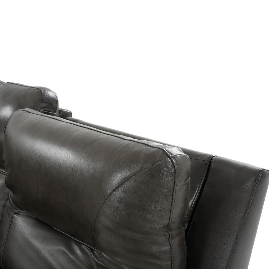 London Leather Power Reclining Sectional with 4PCS/2PWR  alternate image, 5 of 9 images.