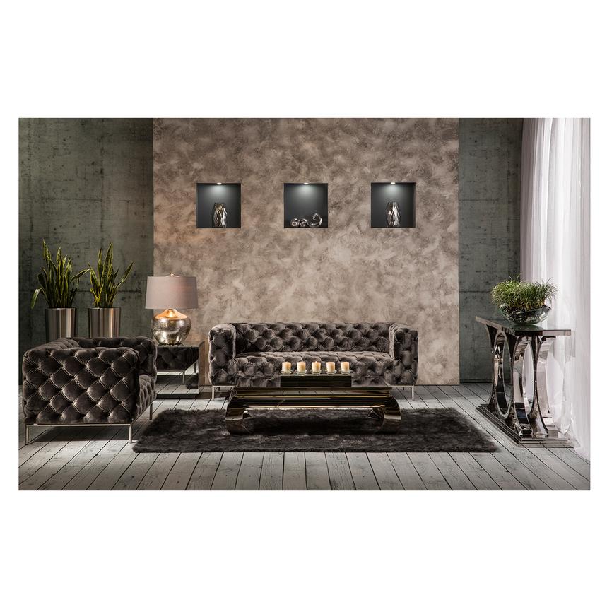 Crandon Gray 2-Piece Living Room Set  alternate image, 2 of 4 images.