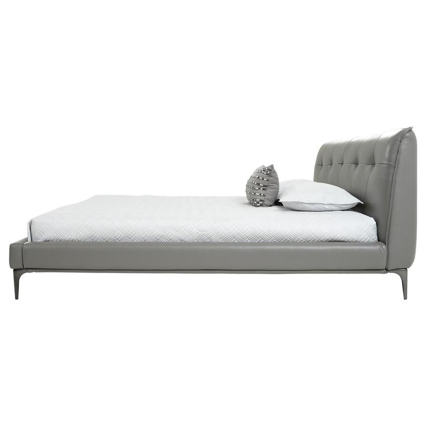 Kris Queen Leather Bed El Dorado Furniture