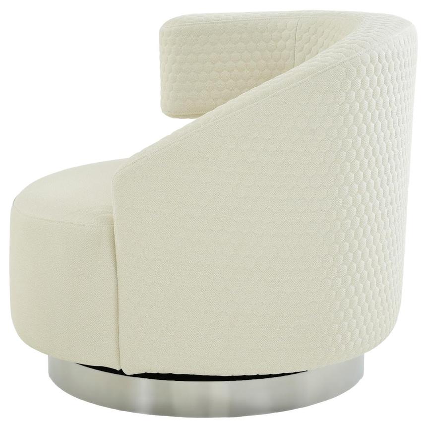Okru II Cream Accent Chair  alternate image, 3 of 9 images.