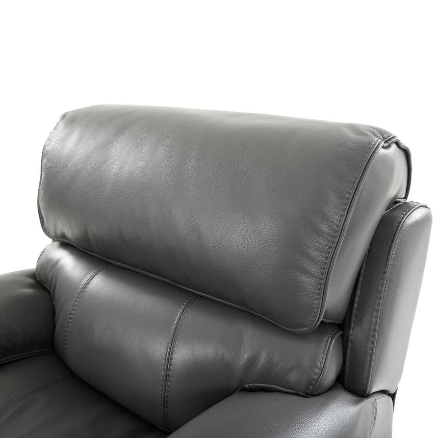 Cody Gray Leather Power Recliner  alternate image, 6 of 10 images.