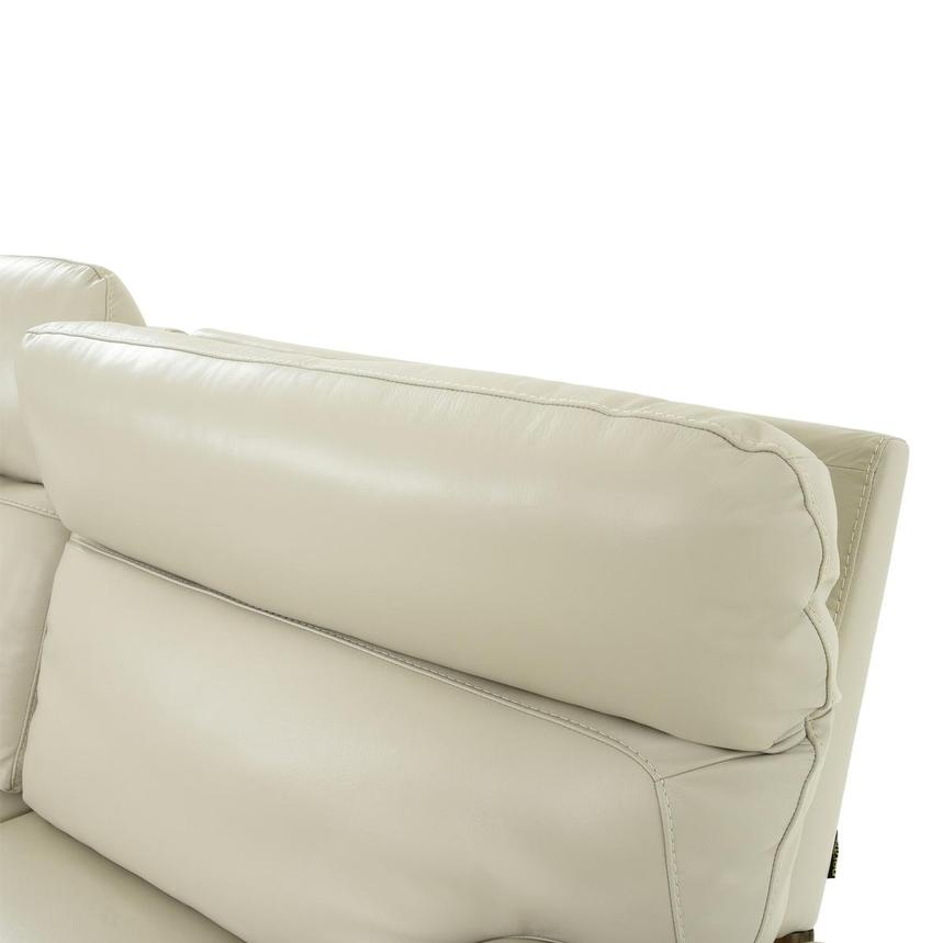 Benz Cream Leather Power Reclining Sectional with 7PCS/3PWR alternate image, 6 of 11 images.