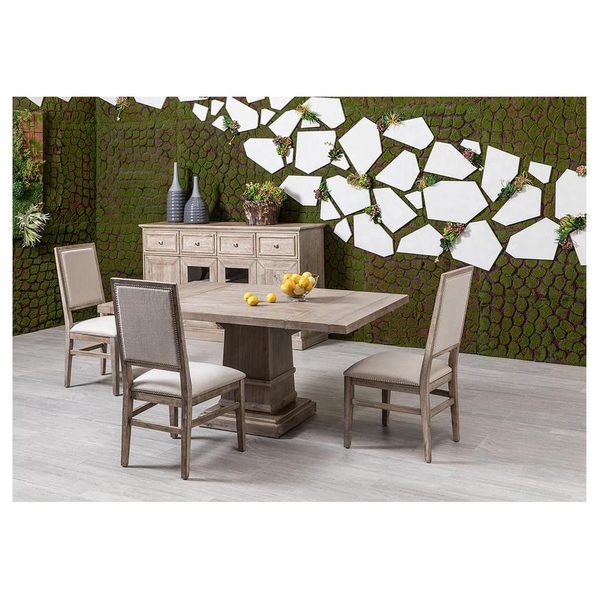 Hudson Gray/Dexter Gray 5-Piece Dining Set  alternate image, 4 of 16 images.