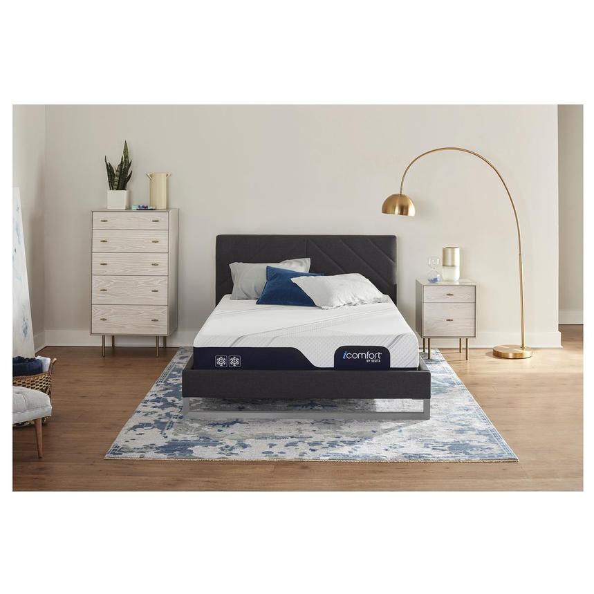 CF 2000Firm King Mattress w/Regular Foundation by Serta El Dorado
