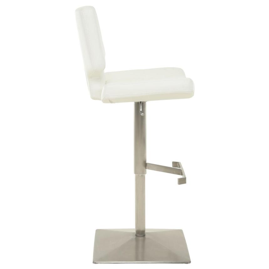 Emely White Adjustable Stool  alternate image, 6 of 10 images.