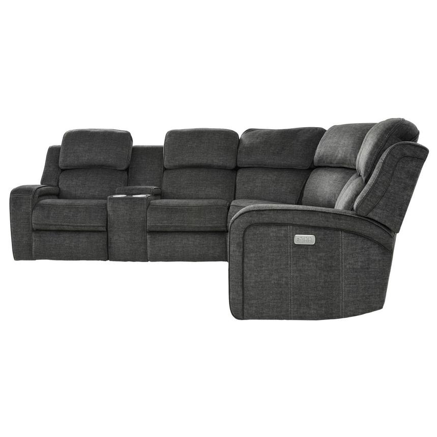 Vivienne Power Reclining Sofa w/Console  alternate image, 3 of 13 images.