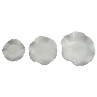 Abella White Set of 3 Bowls