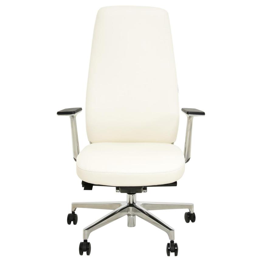 Pepe White High Back Desk Chair  alternate image, 2 of 10 images.