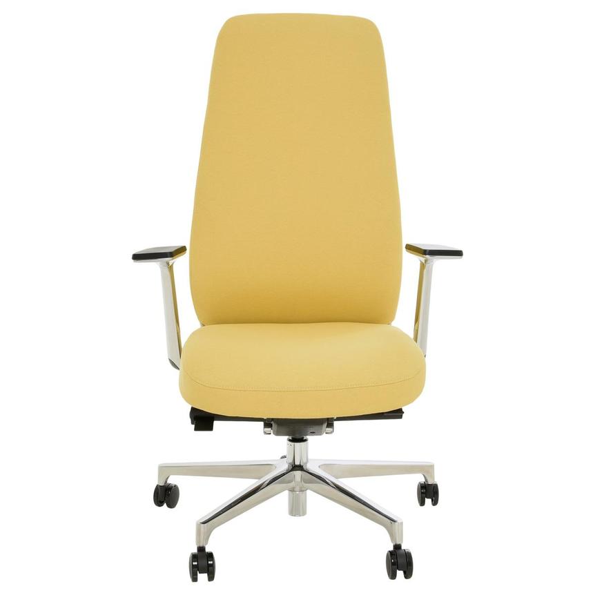 Pepe Yellow High Back Desk Chair  alternate image, 2 of 10 images.
