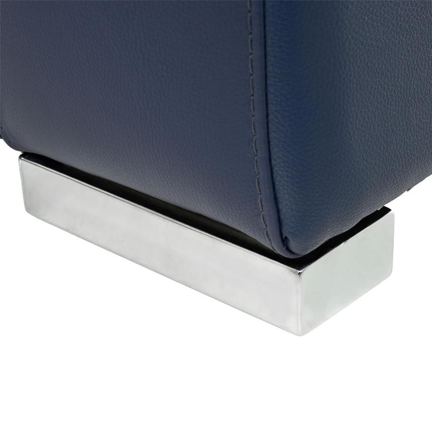 Charlie Blue Leather Power Reclining Sectional with 6PCS/3PWR alternate image, 11 of 12 images.