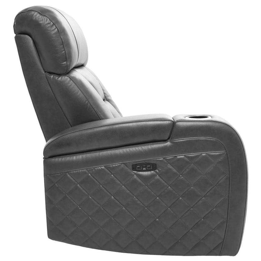 Gio Gray Left Power Recliner  alternate image, 5 of 5 images.